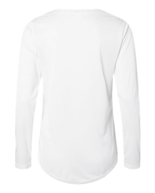 Women's Long Islander Performance Long Sleeve T-Shirt - White
