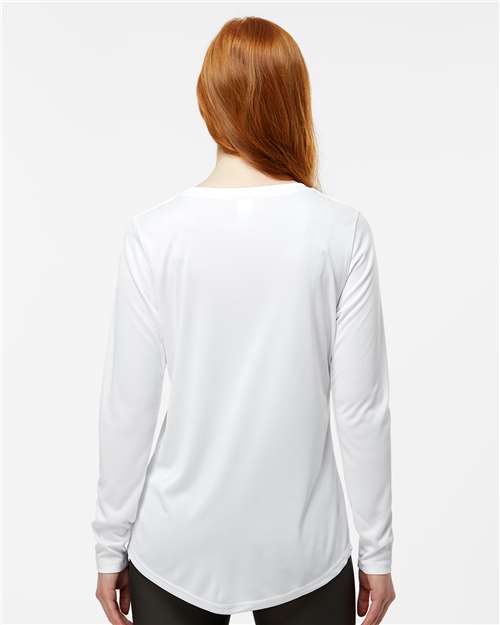Women's Long Islander Performance Long Sleeve T-Shirt - White