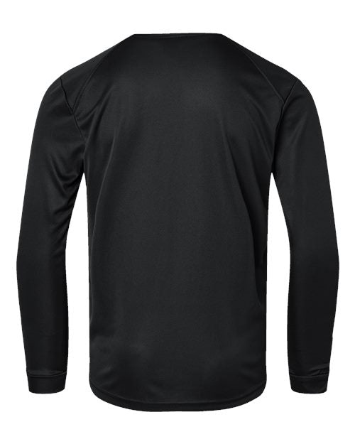 Youth Long Islander Performance Long Sleeve T-Shirt - Black