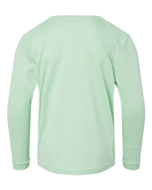 Youth Long Islander Performance Long Sleeve T-Shirt - Mint Green