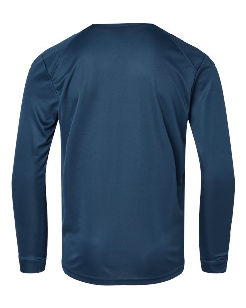 Youth Long Islander Performance Long Sleeve T-Shirt - Navy