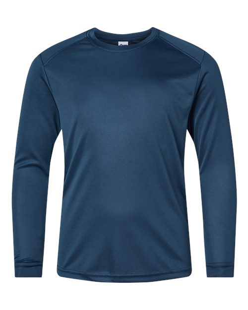 Youth Long Islander Performance Long Sleeve T-Shirt - Navy