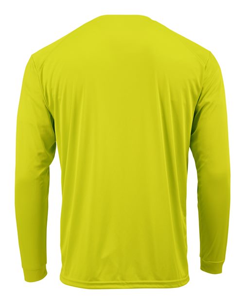 Youth Long Islander Performance Long Sleeve T-Shirt - Safety Green