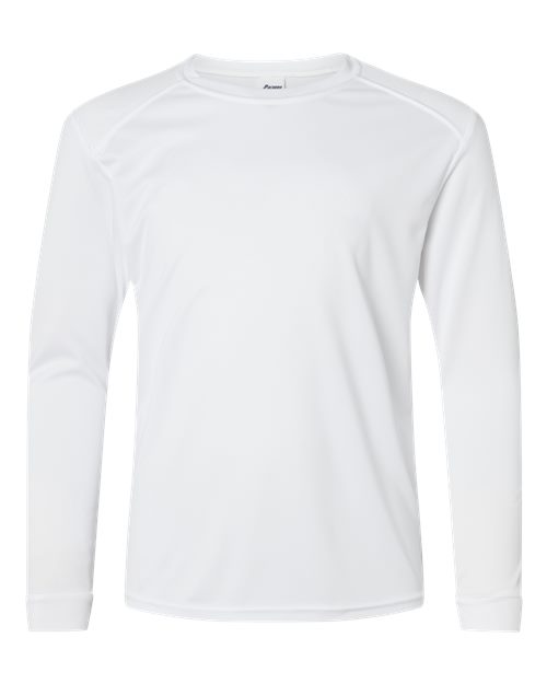 Youth Long Islander Performance Long Sleeve T-Shirt - White