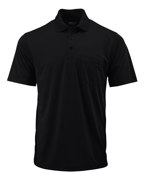 Men's Snag Proof Polo with Pocket - Black