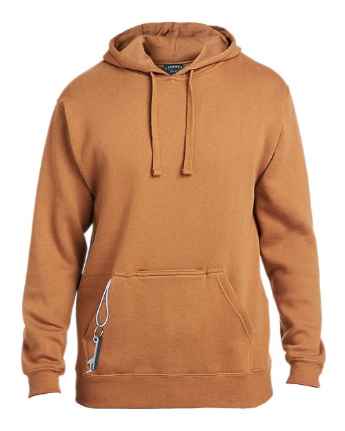 Men's Tailgate Hooded Sweatshirt - Copper