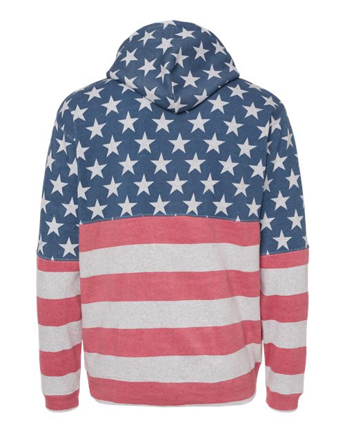 Men's Tailgate Hooded Sweatshirt - Stars & Stripes