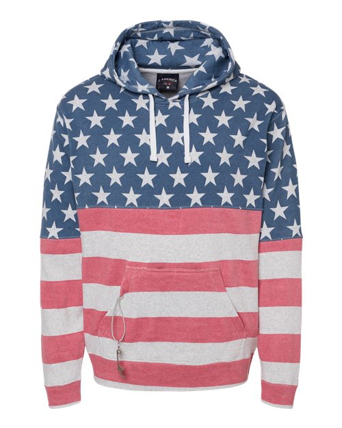 Men's Tailgate Hooded Sweatshirt - Stars & Stripes