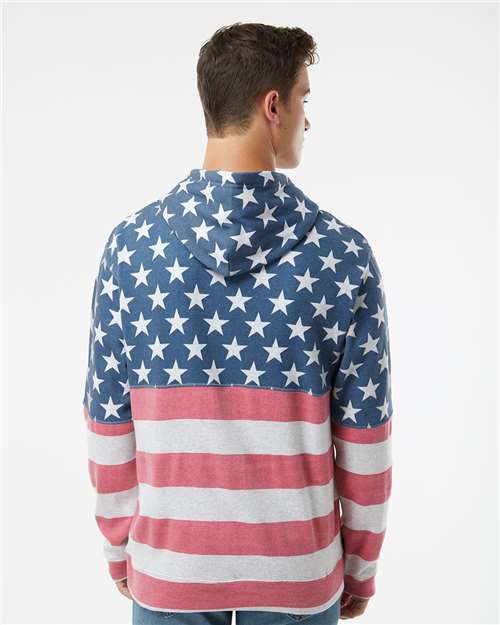 Men's Tailgate Hooded Sweatshirt - Stars & Stripes