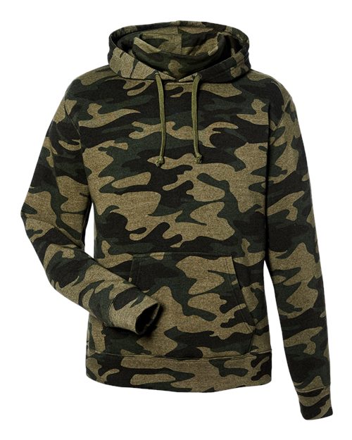 Men's Gaiter Fleece Hooded Sweatshirt - Camo Heather