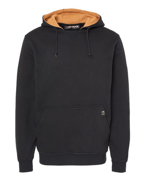 Men's Woodland Fleece Hooded Pullover - Black
