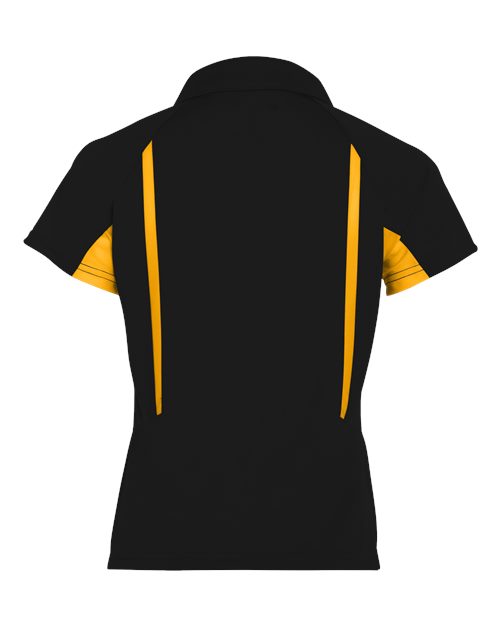 Women's Two-Tone Avenger Polo - Black/ Light Gold