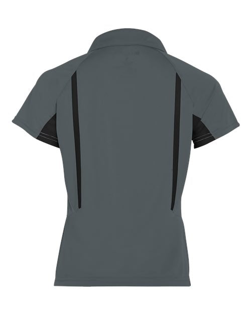 Women's Two-Tone Avenger Polo - Graphite/ Black