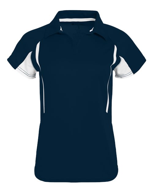 Women's Two-Tone Avenger Polo - Navy/ White