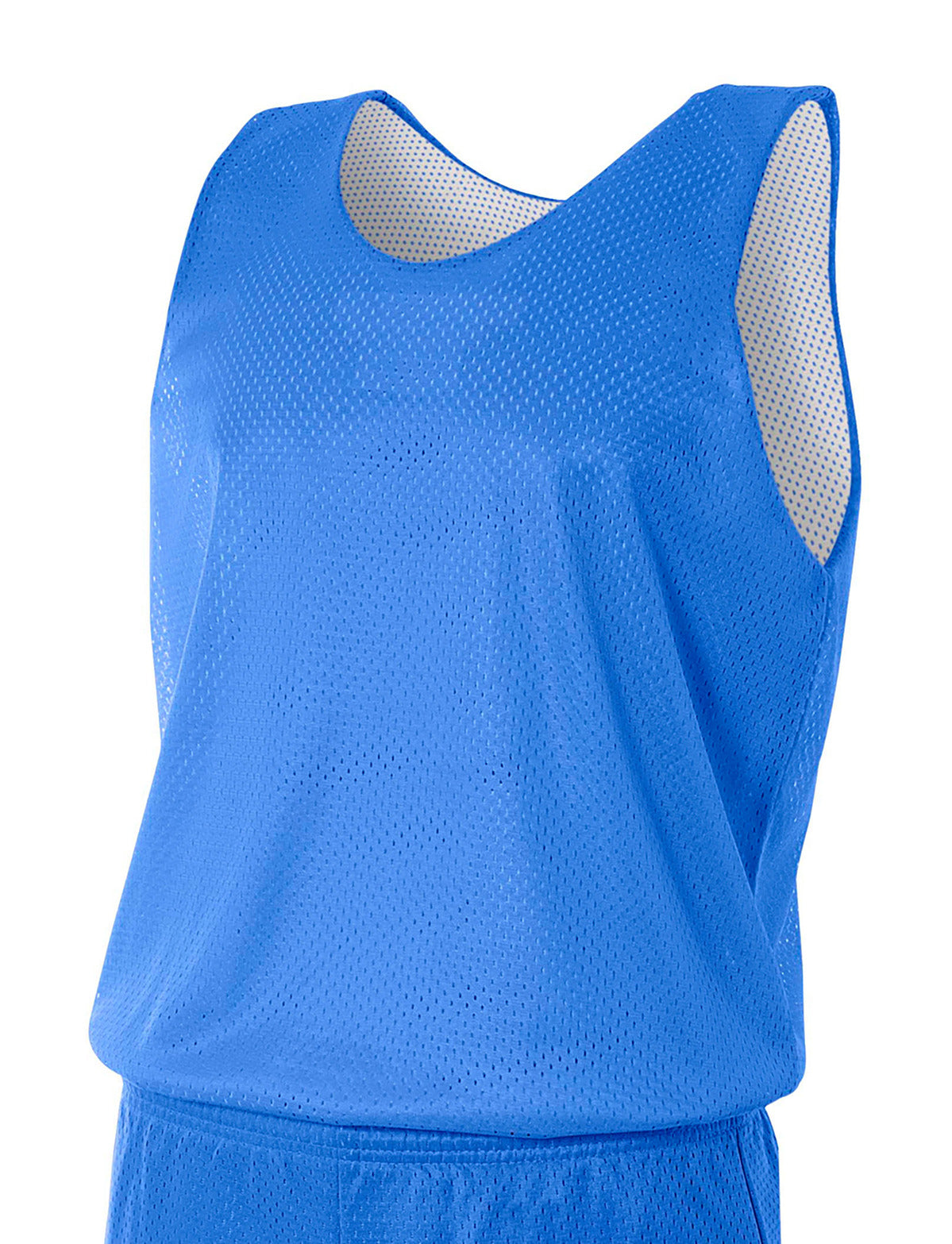 A4 Sprint Youth Reversible Mesh Tank - Royal/ White