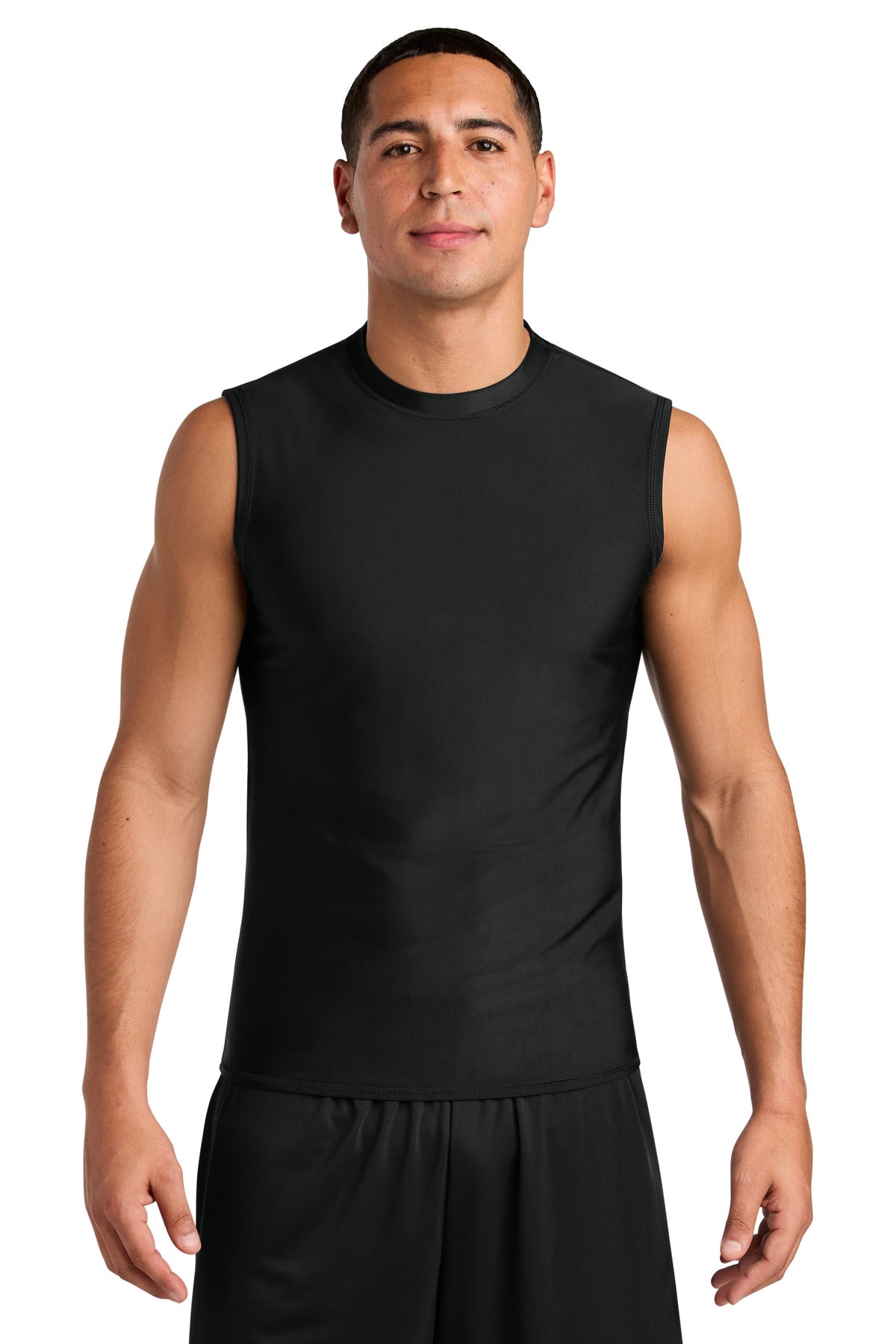 A4 Compression Muscle Tee - Black