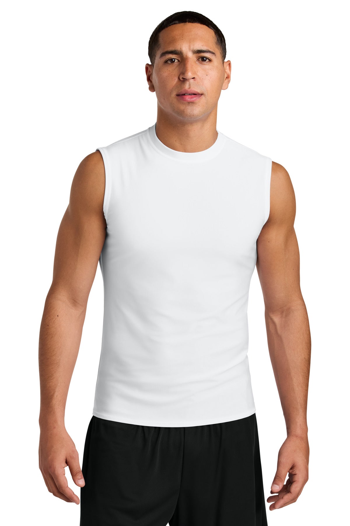 A4 Compression Muscle Tee - White
