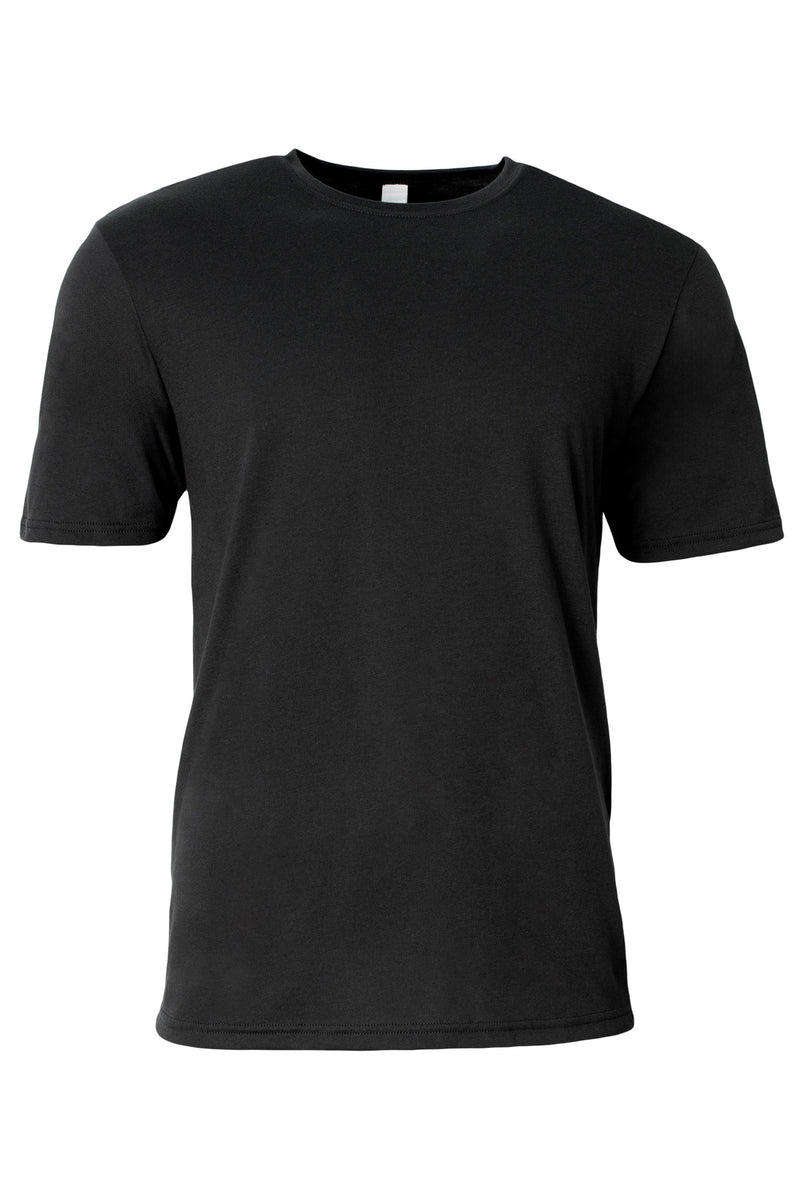 A4 Softek Short Sleeve Tee - Black