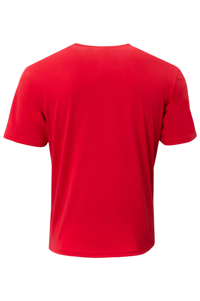 A4 Softek Short Sleeve Tee - Scarlet