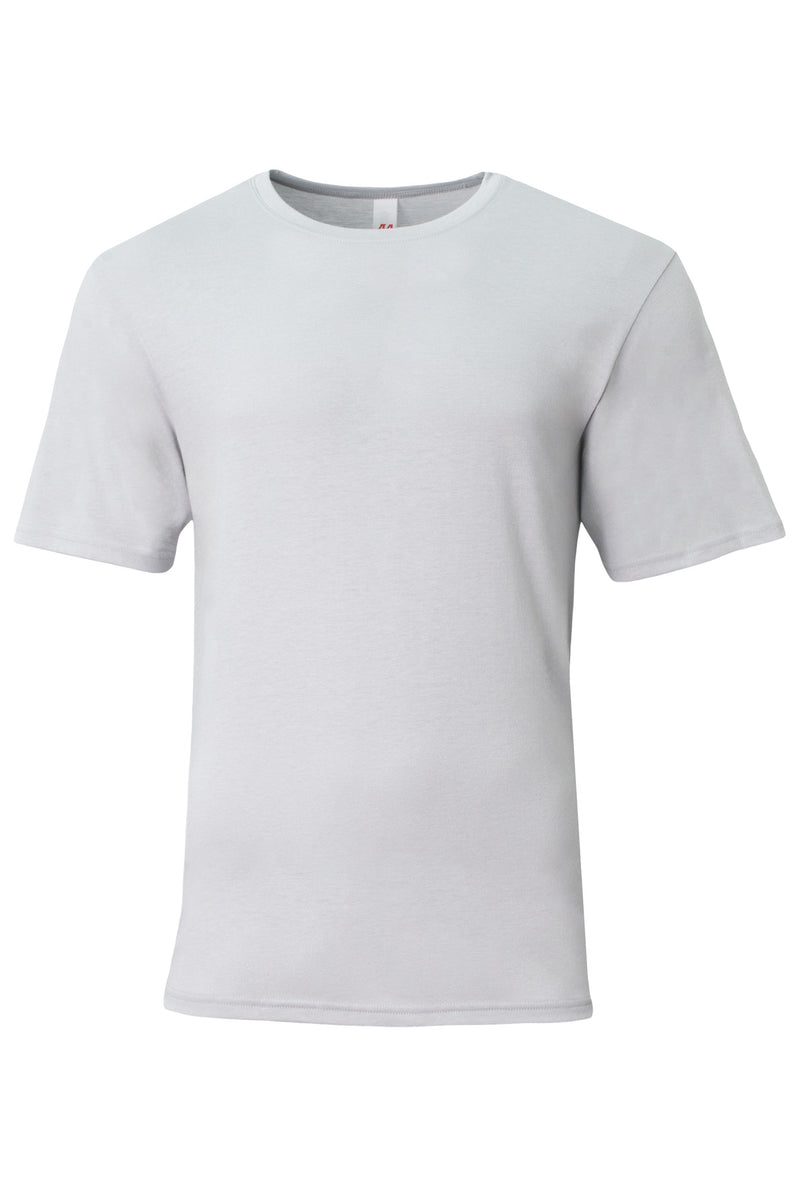 A4 Softek Short Sleeve Tee - Silver