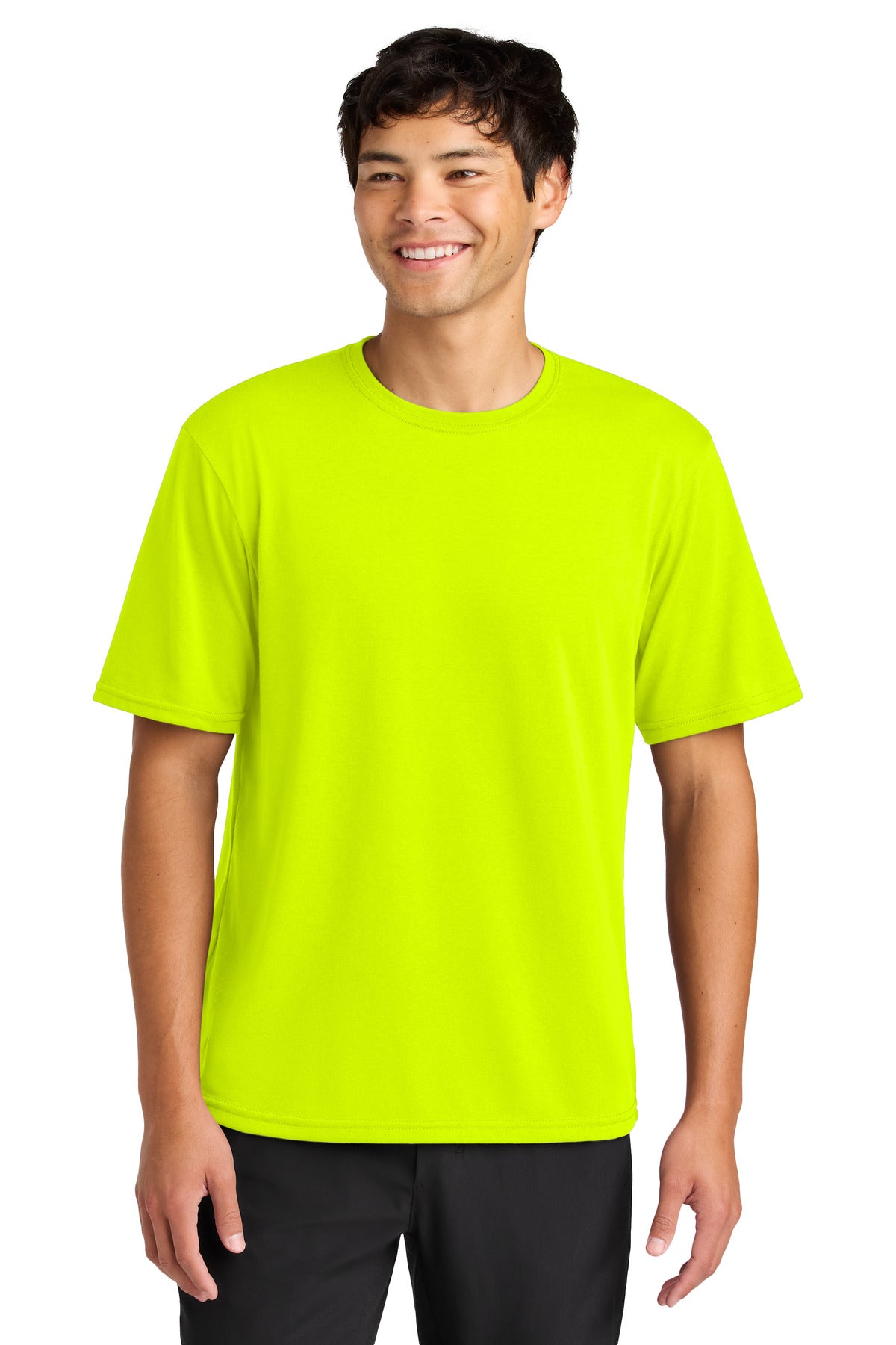 A4 Softek Short Sleeve Tee - Safety Yellow