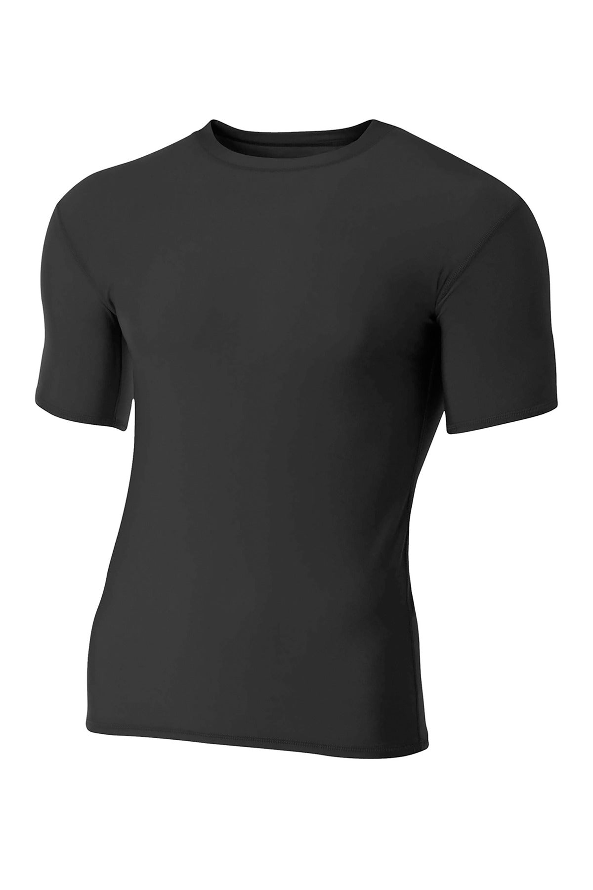 A4 Compression Short Sleeve Tee - Black