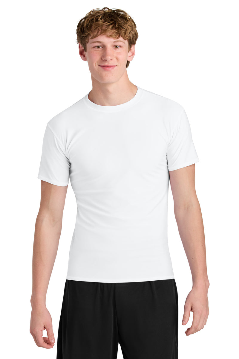 A4 Compression Short Sleeve Tee - White