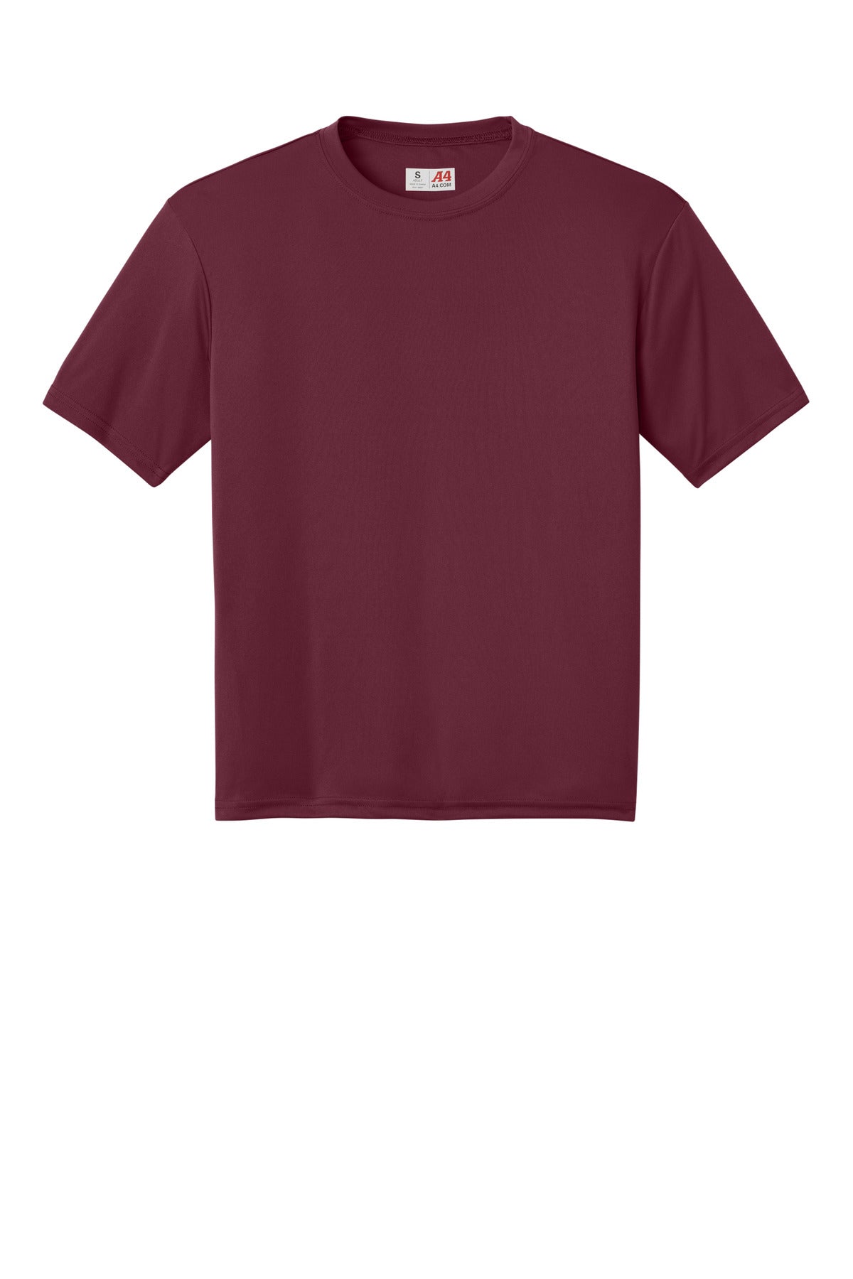 A4 Cooling Performance Short Sleeve Tee - Cardinal