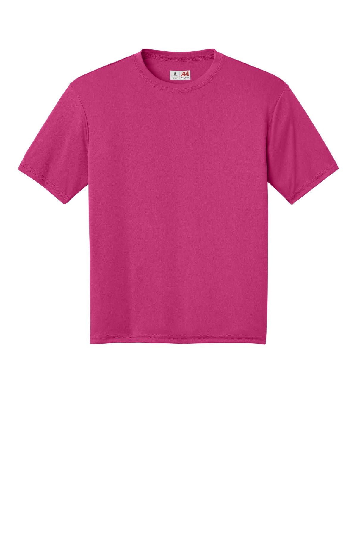 A4 Cooling Performance Short Sleeve Tee - Fuchsia