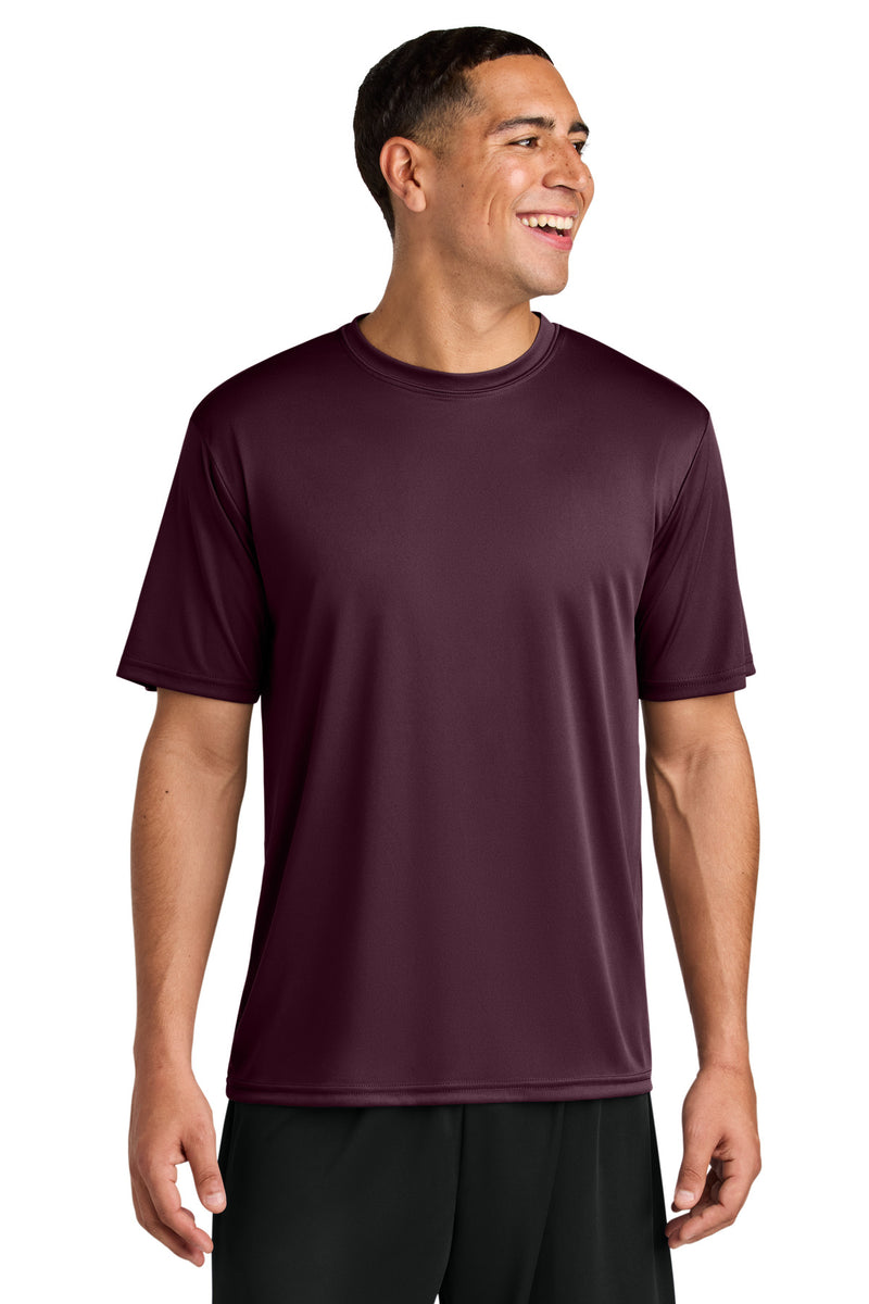 A4 Cooling Performance Short Sleeve Tee - Maroon