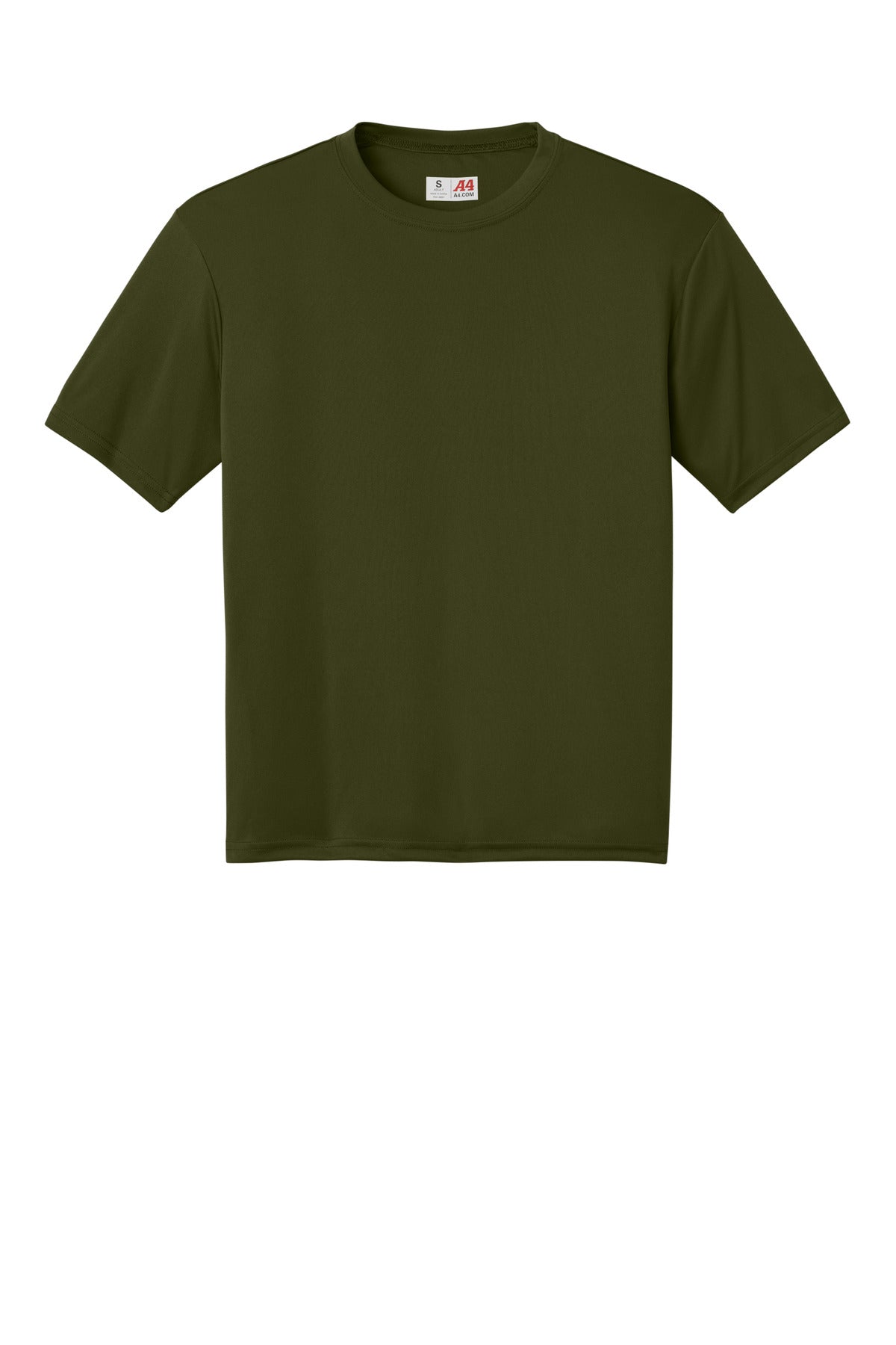 A4 Cooling Performance Short Sleeve Tee - Military Green