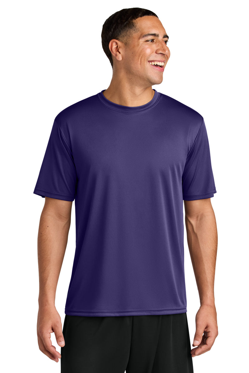A4 Cooling Performance Short Sleeve Tee - Purple