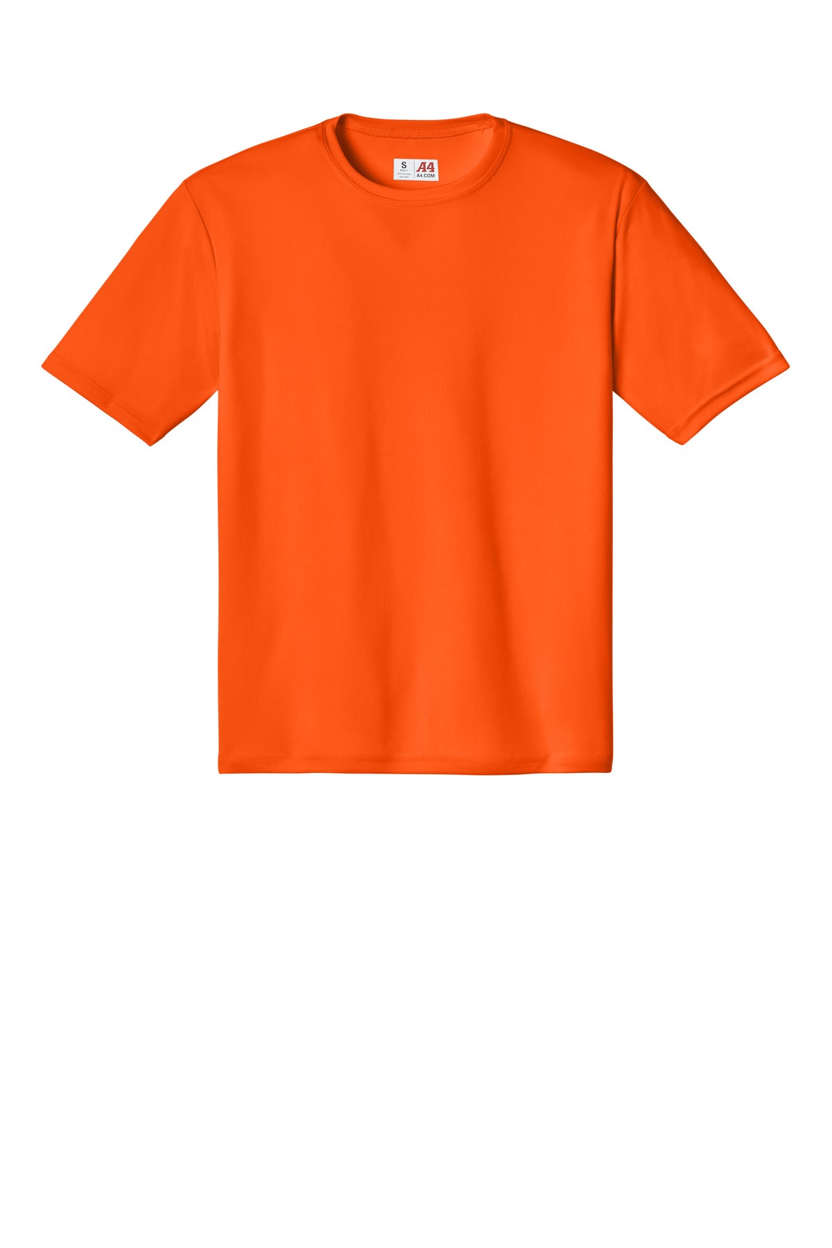 A4 Cooling Performance Short Sleeve Tee - Safety Orange