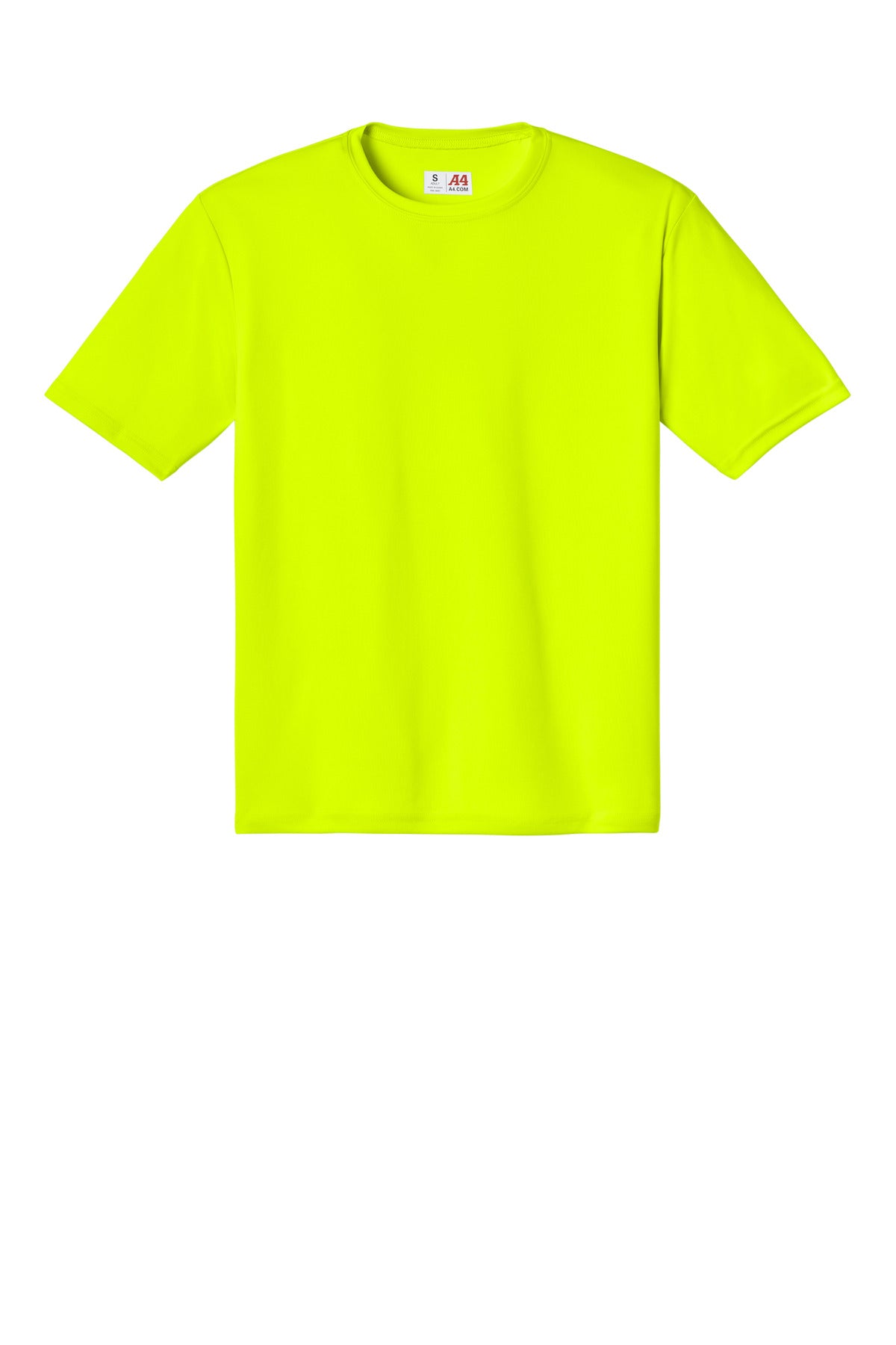 A4 Cooling Performance Short Sleeve Tee - Safety Yellow