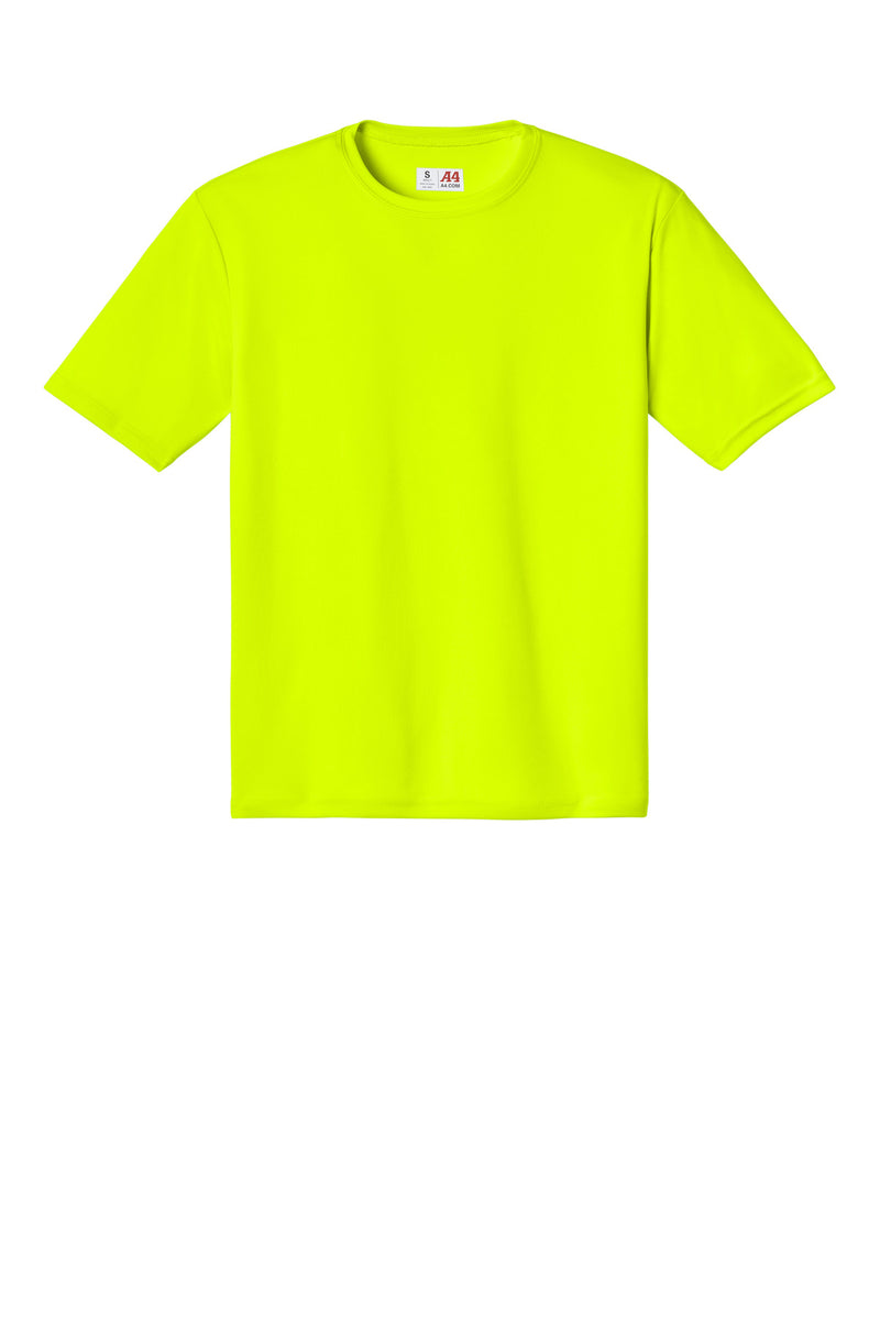 A4 Cooling Performance Short Sleeve Tee - Safety Yellow