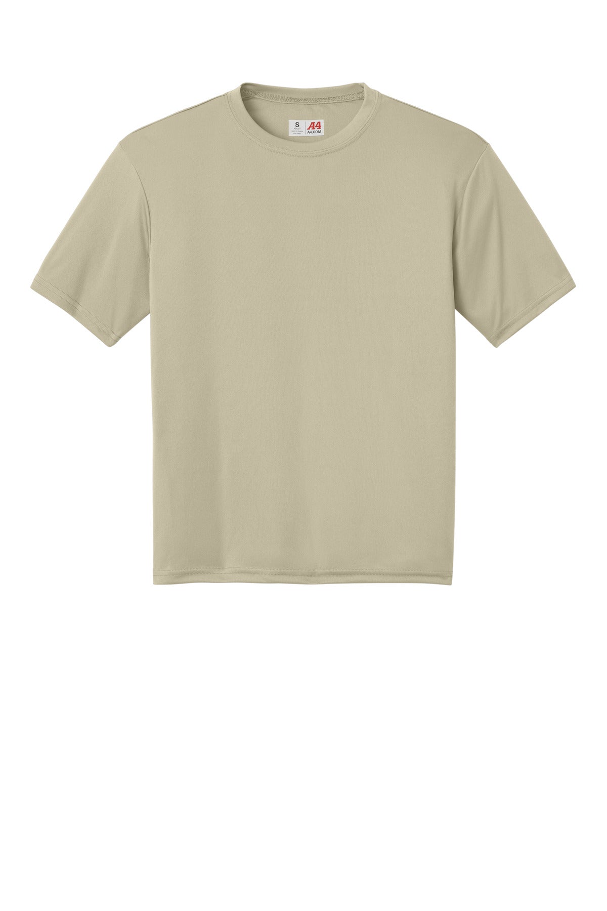 A4 Cooling Performance Short Sleeve Tee - Sand