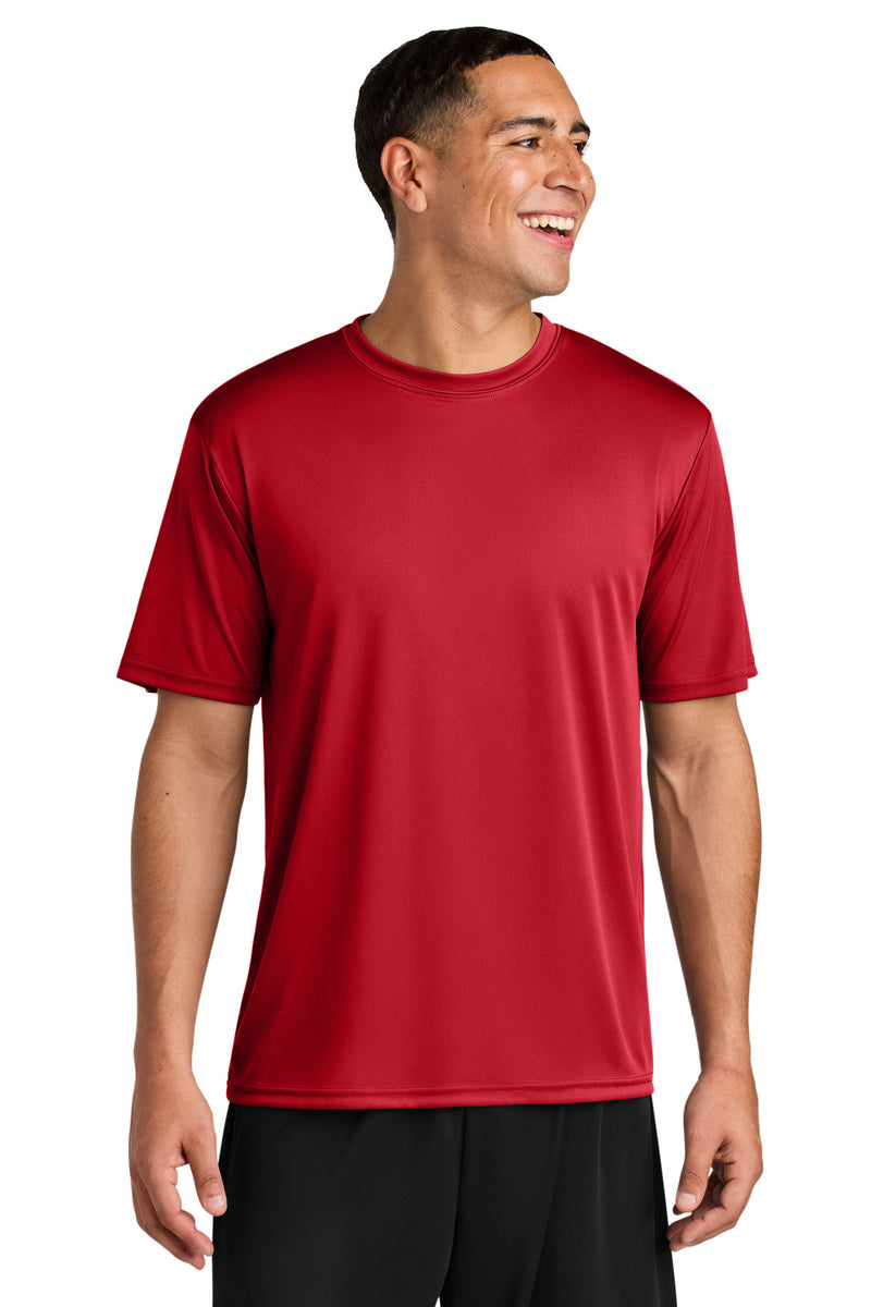 A4 Cooling Performance Short Sleeve Tee - Scarlet