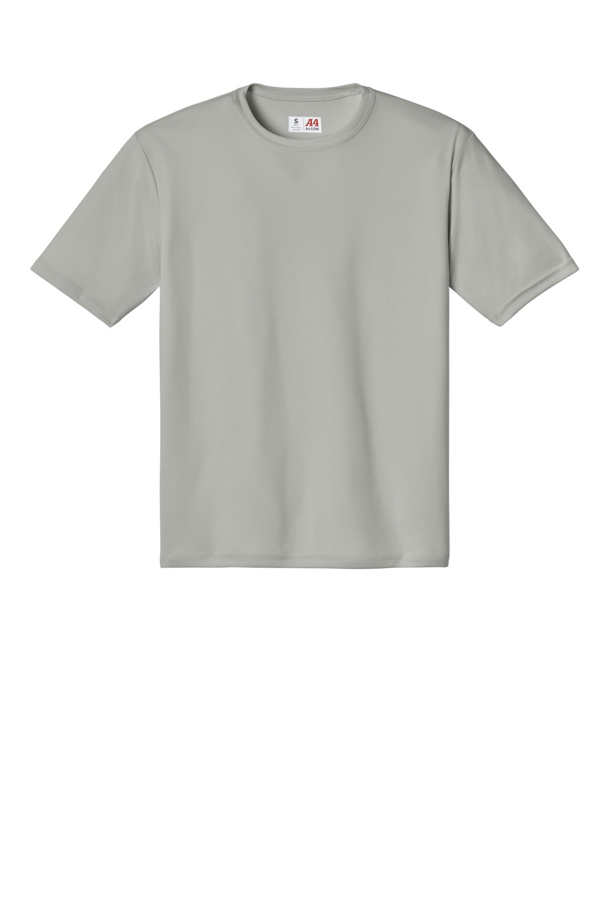A4 Cooling Performance Short Sleeve Tee - Silver