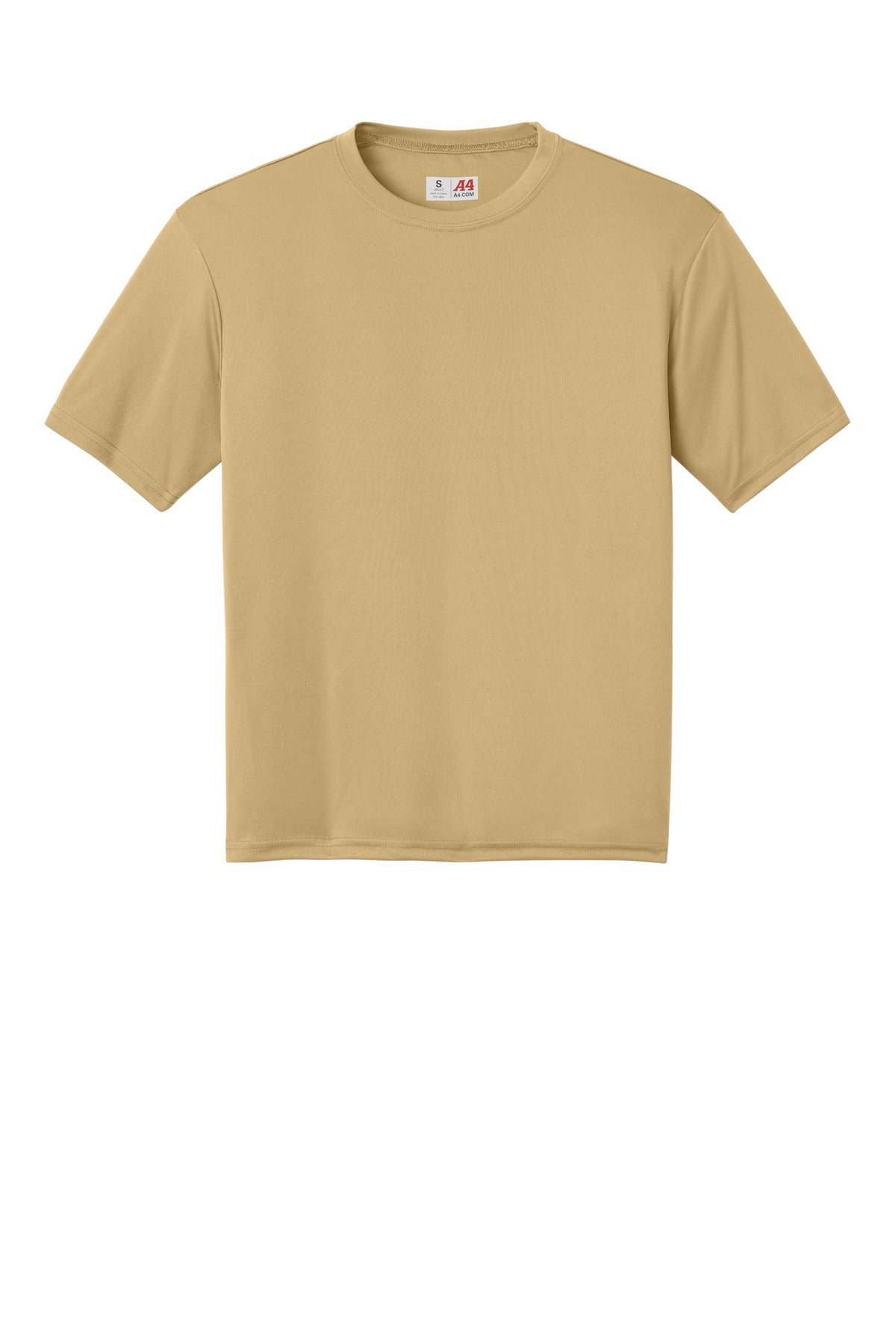 A4 Cooling Performance Short Sleeve Tee - Vegas Gold