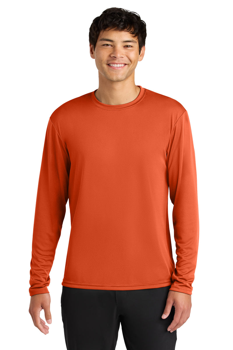 A4 Cooling Performance Long Sleeve Tee - Athletic Orange