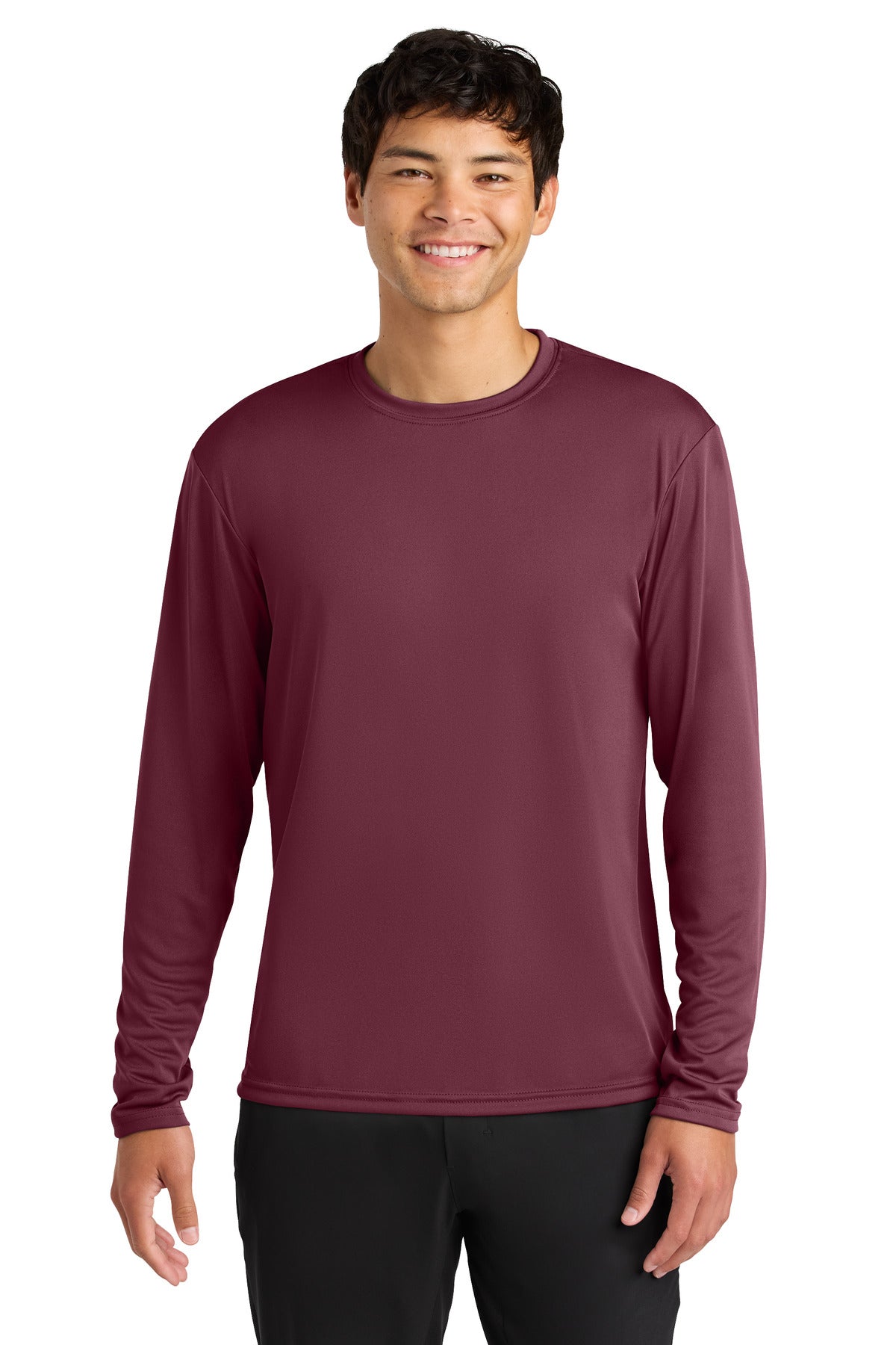 A4 Cooling Performance Long Sleeve Tee - Cardinal