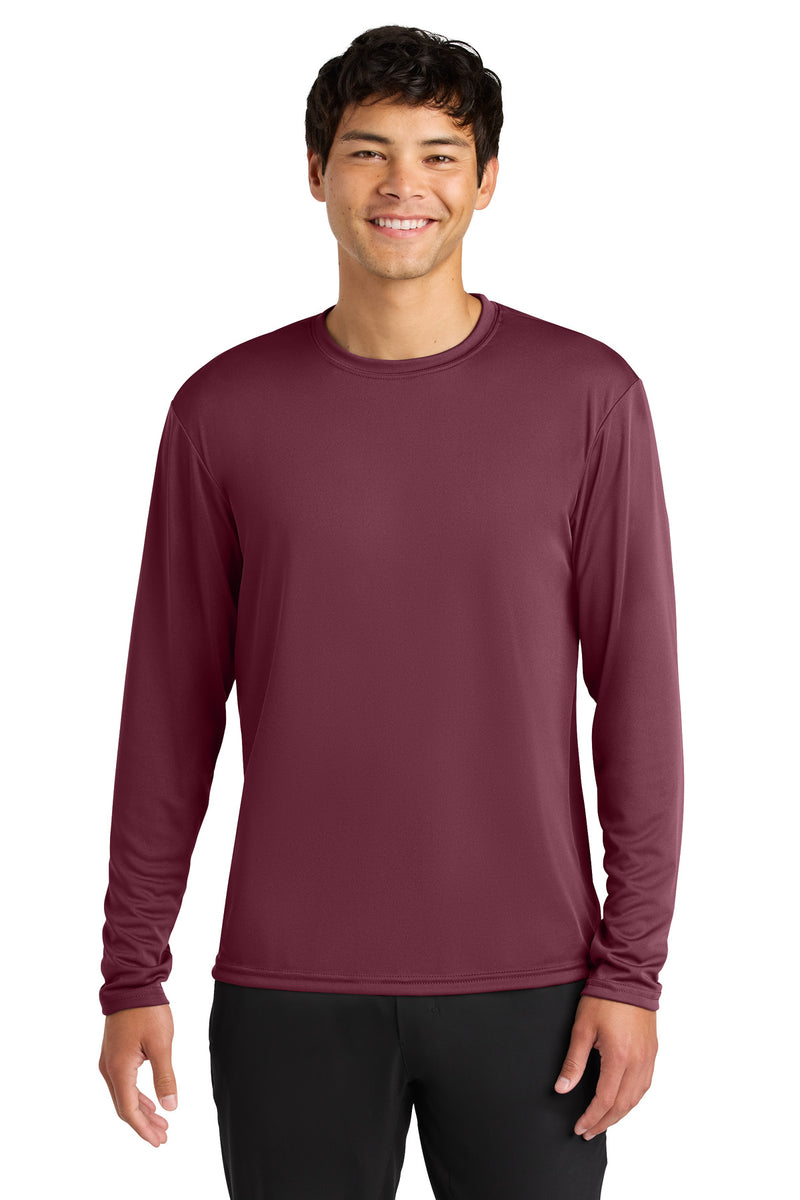 A4 Cooling Performance Long Sleeve Tee - Cardinal