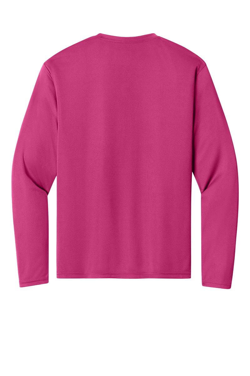 A4 Cooling Performance Long Sleeve Tee - Fuchsia