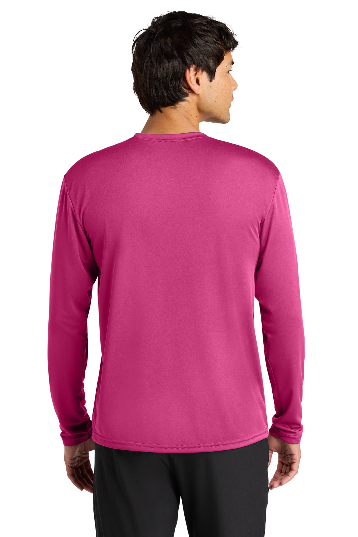A4 Cooling Performance Long Sleeve Tee - Fuchsia