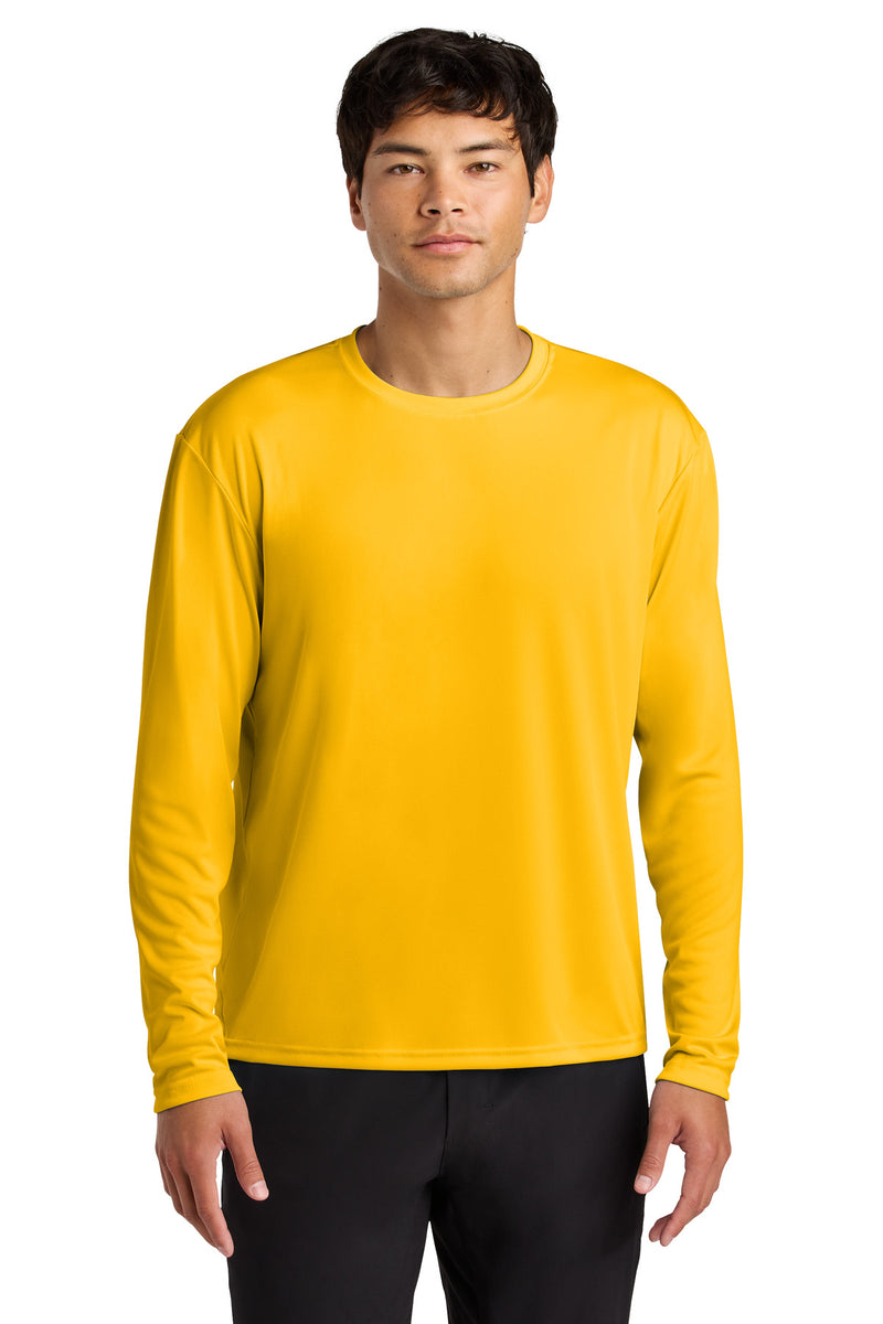 A4 Cooling Performance Long Sleeve Tee - Gold