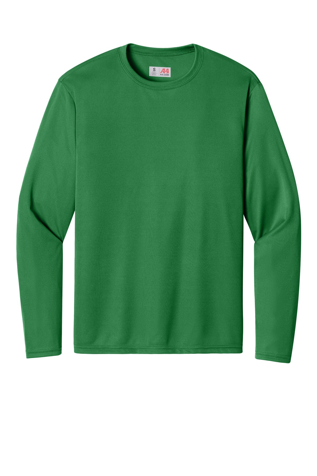 A4 Cooling Performance Long Sleeve Tee - Kelly