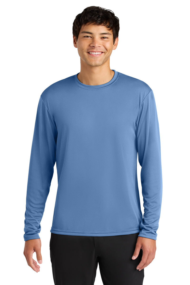 A4 Cooling Performance Long Sleeve Tee - Light Blue
