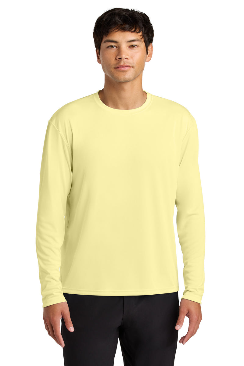 A4 Cooling Performance Long Sleeve Tee - Light Yellow