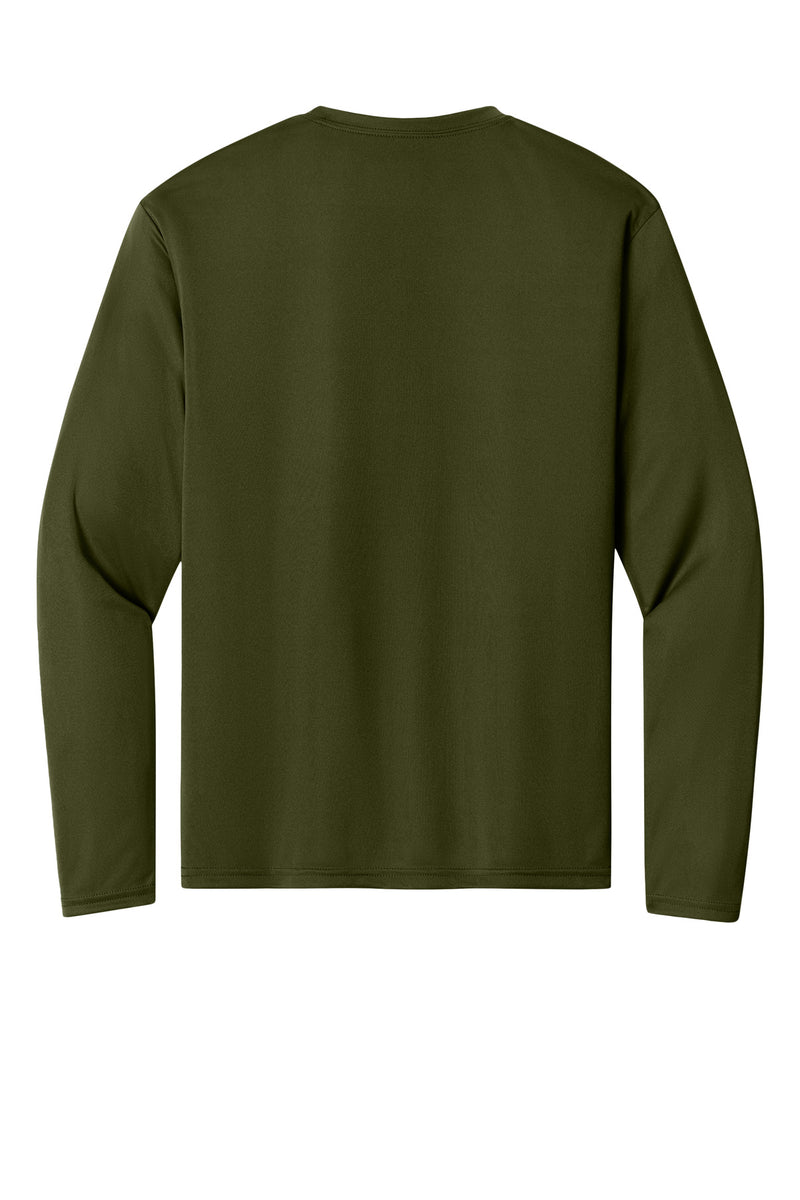 A4 Cooling Performance Long Sleeve Tee - Military Green