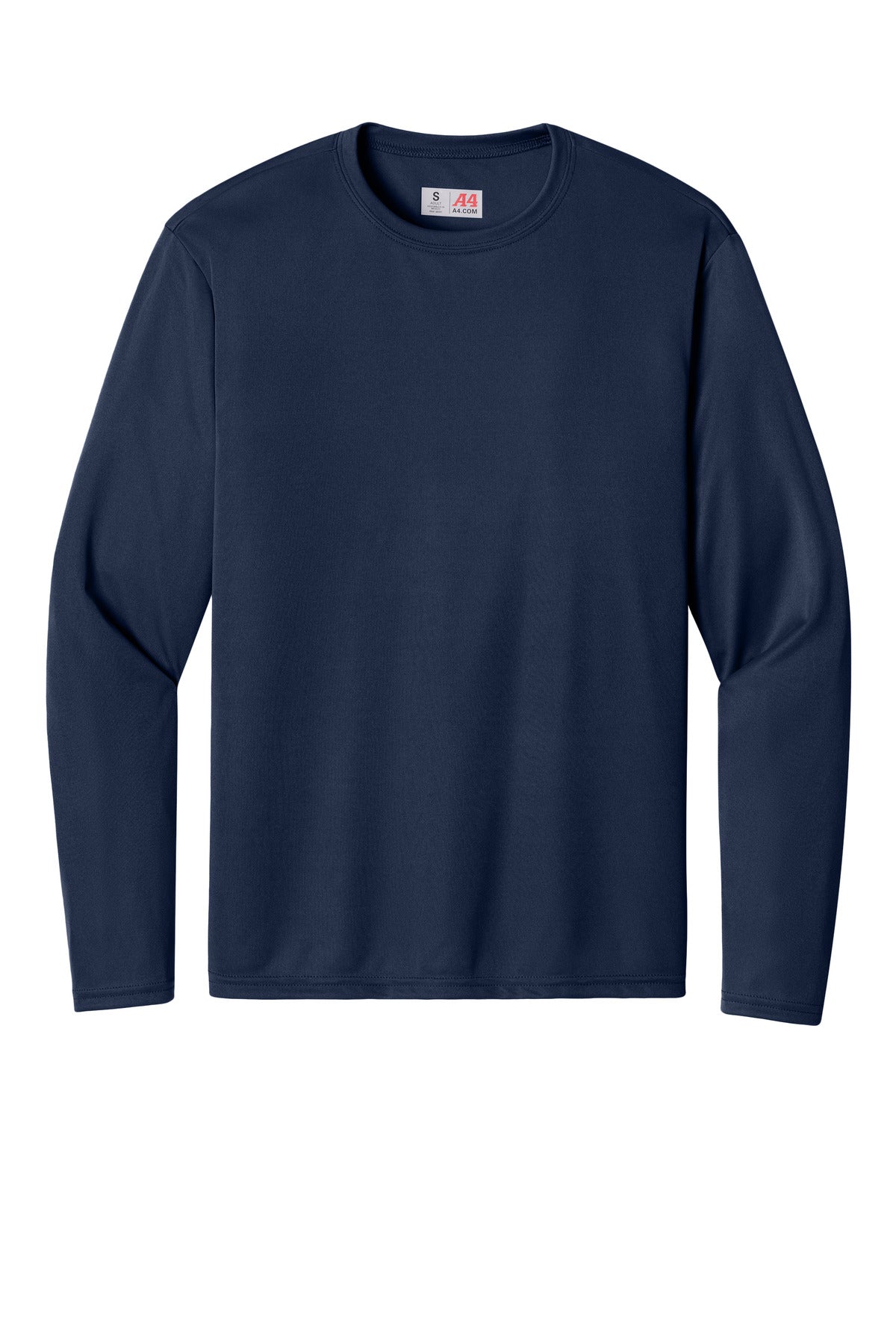 A4 Cooling Performance Long Sleeve Tee - Navy